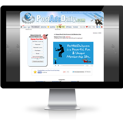 PostAdsDaily.com Upgrade