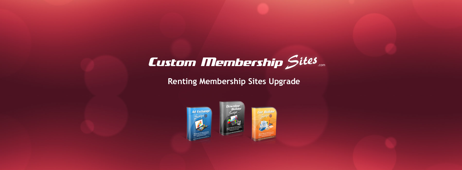 Renting Membership Sites Upgrade