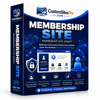 Membership Site Script
